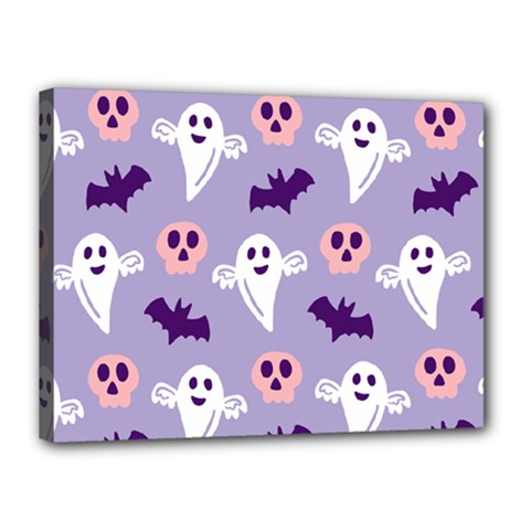 Boo Crew Halloween Season Canvas 16  X 12  (stretched) by Safari