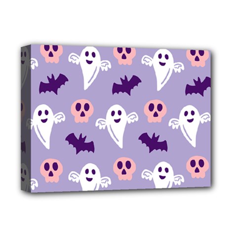 Boo Crew Halloween Season Deluxe Canvas 16  X 12  (stretched)  by Safari