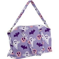 Boo Crew Halloween Season Canvas Crossbody Bag by Safari