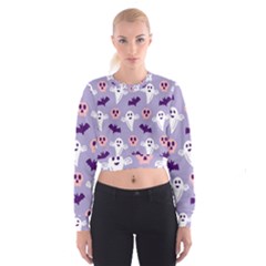 Boo Crew Halloween Season Cropped Sweatshirt