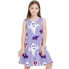 Boo Crew Halloween Season Kids  Skater Dress by Safari