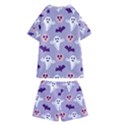 Boo crew halloween season Kids  Swim T-Shirt and Shorts Set View2