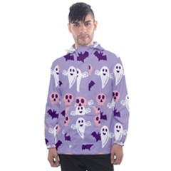 Boo Crew Halloween Season Men s Front Pocket Pullover Windbreaker