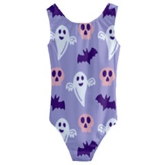 Boo Crew Halloween Season Kids  Cut-out Back One Piece Swimsuit by Safari