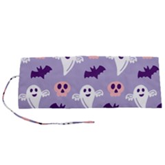 Boo Crew Halloween Season Roll Up Canvas Pencil Holder (s) by Safari