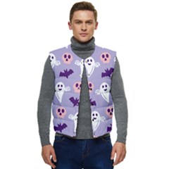 Boo Crew Halloween Season Men s Button Up Puffer Vest	