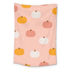 Pumpkin Pattern Halloween 20240926 160345 0000 Large Tapestry