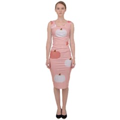 Pumpkin Pattern Halloween 20240926 160345 0000 Sleeveless Pencil Dress by Safari