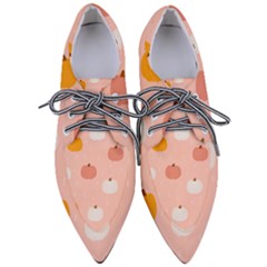 Pumpkin Pattern Halloween 20240926 160345 0000 Pointed Oxford Shoes by Safari