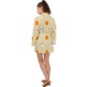 Pumpkin and boo crew halloween  Long Sleeve Kimono View2