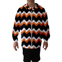 Halloween Wavy 20240926 161241 0000 Kids  Hooded Windbreaker