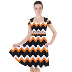 Halloween Wavy 20240926 161241 0000 Cap Sleeve Midi Dress by Safari