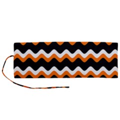 Halloween Wavy 20240926 161241 0000 Roll Up Canvas Pencil Holder (m) by Safari