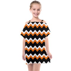 Halloween Wavy 20240926 161241 0000 Kids  One Piece Chiffon Dress by Safari