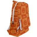 Seamless Halloween Pattern With Smiling Pumpkin 20240926 161520 0000 Travelers  Backpack View2