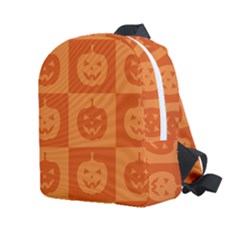 Seamless Halloween Pattern With Smiling Pumpkin 20240926 161520 0000 Kids  Age 2-4 Lightweight Preschool Backpack by Safari