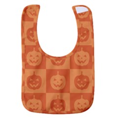 Seamless Halloween Pattern With Smiling Pumpkin 20240926 161520 0000 Baby Bib by Safari