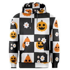 Seamless Halloween Pattern With Smiling Pumpkin 20240926 161714 0000 Men s Core Hoodie