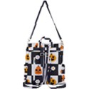 Seamless Halloween Pattern With Smiling Pumpkin 20240926 161714 0000 Crossbody Backpack View3