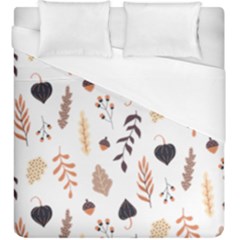 Autumn Seamless Leaves Pattern  Duvet Cover (king Size) by Safari