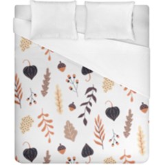 Autumn Seamless Leaves Pattern  Duvet Cover (california King Size) by Safari