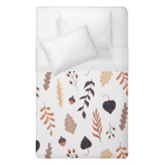 Autumn Seamless Leaves Pattern  Duvet Cover (single Size) by Safari