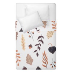 Autumn Seamless Leaves Pattern  Duvet Cover Double Side (single Size) by Safari