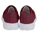 Brown Red Dot Pattern Kids  Velcro No Lace Shoes View4