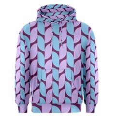 Purple Blue Pattern Men s Core Hoodie