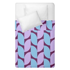 Purple Blue Pattern Duvet Cover Double Side (single Size) by ytdream