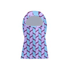 Purple Blue Pattern Balaclava Face Mask by ytdream