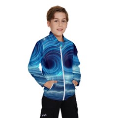 Astral Waveform Fantasy Kids  Windbreaker