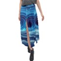 Astral Waveform Fantasy Velour Split Maxi Skirt View1