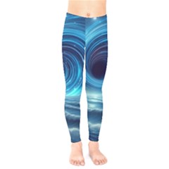 Astral Waveform Fantasy Kids  Classic Winter Leggings