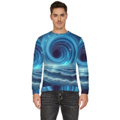 Astral Waveform Fantasy Men s Fleece Sweatshirt