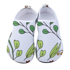 Line Floral Art Pattern Ornament Women s Sock-style Water Shoes by Grandong