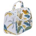 Artwork Backdrop Bird Blue Satchel Handbag View2