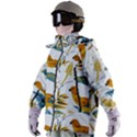 Artwork Backdrop Bird Blue Women s Zip Ski and Snowboard Waterproof Breathable Jacket View2