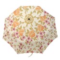 Peony Flower Pattern Background Folding Umbrellas View1