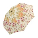 Peony Flower Pattern Background Folding Umbrellas View2