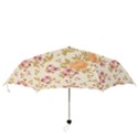 Peony Flower Pattern Background Folding Umbrellas View3