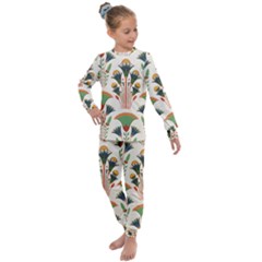 Ancient Egypt Antique Archeology Kids  Long Sleeve Set 