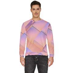 3d Texture Abstract Pattern Vintage Men s Fleece Sweatshirt