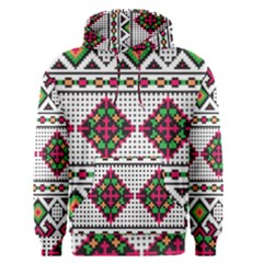 Ukrainian Folk Seamless Pattern Ethnic Ornament Border Element Traditional Men s Core Hoodie