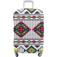 Ukrainian Folk Seamless Pattern Ethnic Ornament Border Element Traditional Luggage Cover (large)