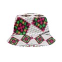 Ukrainian Folk Seamless Pattern Ethnic Ornament Border Element Traditional Inside Out Bucket Hat View4