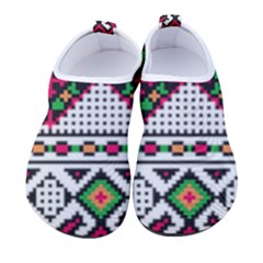 Ukrainian Folk Seamless Pattern Ethnic Ornament Border Element Traditional Men s Sock-style Water Shoes