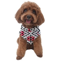 Ukrainian Folk Seamless Pattern Ornament Ethnic Ornament Border Element Traditional Art Dog Sweater by Grandong