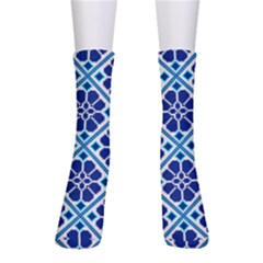 Illustration Of Ukrainian Folk Seamless Pattern Ornament Ethnic Ornament Crew Socks by Grandong