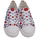 Scandinavian Folk Seamless Pattern Women s Low Top Canvas Sneakers View1